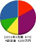 末弘商会 貸借対照表 2012年3月期