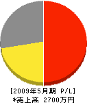 北斗産業 損益計算書 2009年5月期