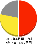 斉藤園芸 損益計算書 2010年4月期