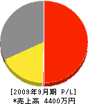 石村電気 損益計算書 2009年9月期