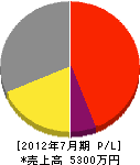 伊藤建材 損益計算書 2012年7月期