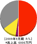 田中電気設備 損益計算書 2009年9月期
