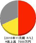 臨海工業 損益計算書 2010年11月期 臨海工業 損益計算書 2010年11月期