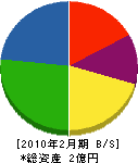 多田塗装工業 貸借対照表 2010年2月期