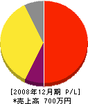 藤井組 損益計算書 2008年12月期