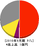 渡辺電業社 損益計算書 2010年9月期