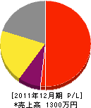 坂本鉄工 損益計算書 2011年12月期