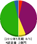 坂本建設 貸借対照表 2012年5月期