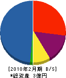 宮坂住建 貸借対照表 2010年2月期