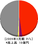 大京電業 損益計算書 2009年3月期