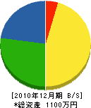 鈴木電気工事商会 貸借対照表 2010年12月期