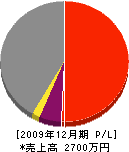 倉田電気商会 損益計算書 2009年12月期