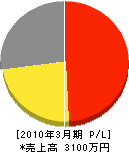 山崎電気サービス 損益計算書 2010年3月期