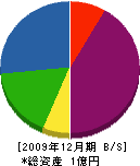 吉村エンタープライズ 貸借対照表 2009年12月期
