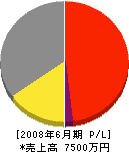 地曳設備工業 損益計算書 2008年6月期