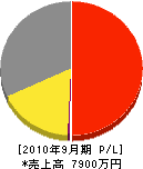 酒見製畳所 損益計算書 2010年9月期