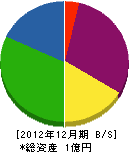 濱中ボイラ工業 貸借対照表 2012年12月期