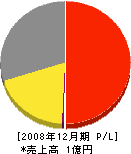 千葉工業 損益計算書 2008年12月期