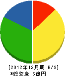 藤井基礎設計事務所 貸借対照表 2012年12月期