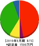 小和田建設 貸借対照表 2010年6月期