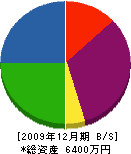 河合重機 貸借対照表 2009年12月期