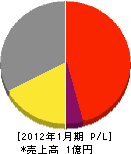 島崎電設 損益計算書 2012年1月期