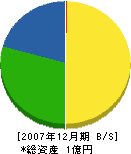 藤島建設 貸借対照表 2007年12月期