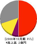 互光産業 損益計算書 2008年10月期
