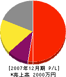 日回建設 損益計算書 2007年12月期