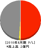 阪神開発 損益計算書 2010年4月期