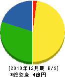 東部電機工業 貸借対照表 2010年12月期