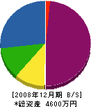 源氏園 貸借対照表 2008年12月期