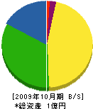 玉寿建設 貸借対照表 2009年10月期