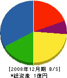 浜名鉄工 貸借対照表 2008年12月期