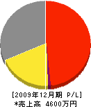 坂本塗装店 損益計算書 2009年12月期