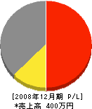 稲福タタミ店 損益計算書 2008年12月期