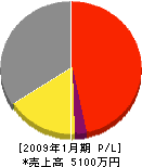 鈴木土建工業 損益計算書 2009年1月期