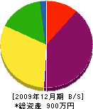 北松営繕 貸借対照表 2009年12月期