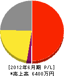 香川電気商会 損益計算書 2012年6月期