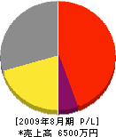 中川塗装店 損益計算書 2009年8月期