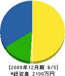 桜土木 貸借対照表 2009年12月期