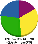 鈴木産業 貸借対照表 2007年12月期