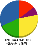 栄光産業 貸借対照表 2008年4月期