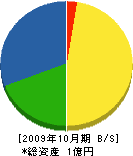 ミキ産業 貸借対照表 2009年10月期