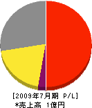 金寿興産 損益計算書 2009年7月期