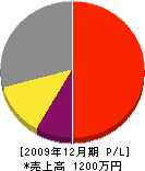 中村塗装 損益計算書 2009年12月期
