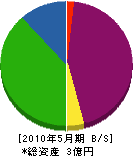 中牟田板金工業 貸借対照表 2010年5月期