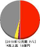 井中組 損益計算書 2010年12月期