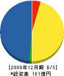 竹中エンジニアリング 貸借対照表 2009年12月期
