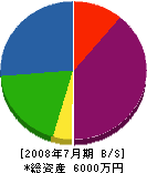 アタケ製作所 貸借対照表 2008年7月期